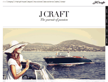 Tablet Screenshot of j-craftboats.com